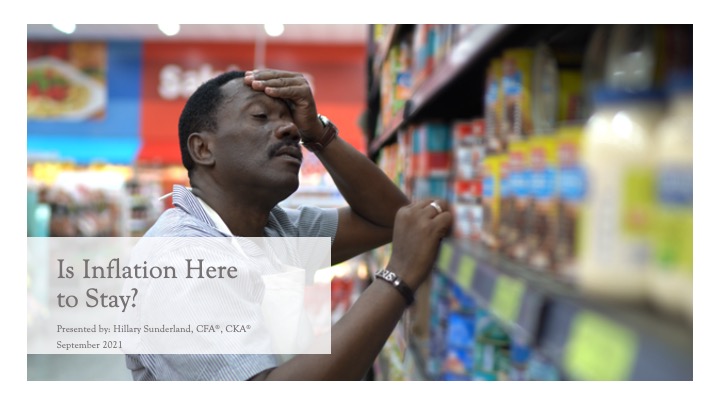 November 2021 Inflation Commentary - post