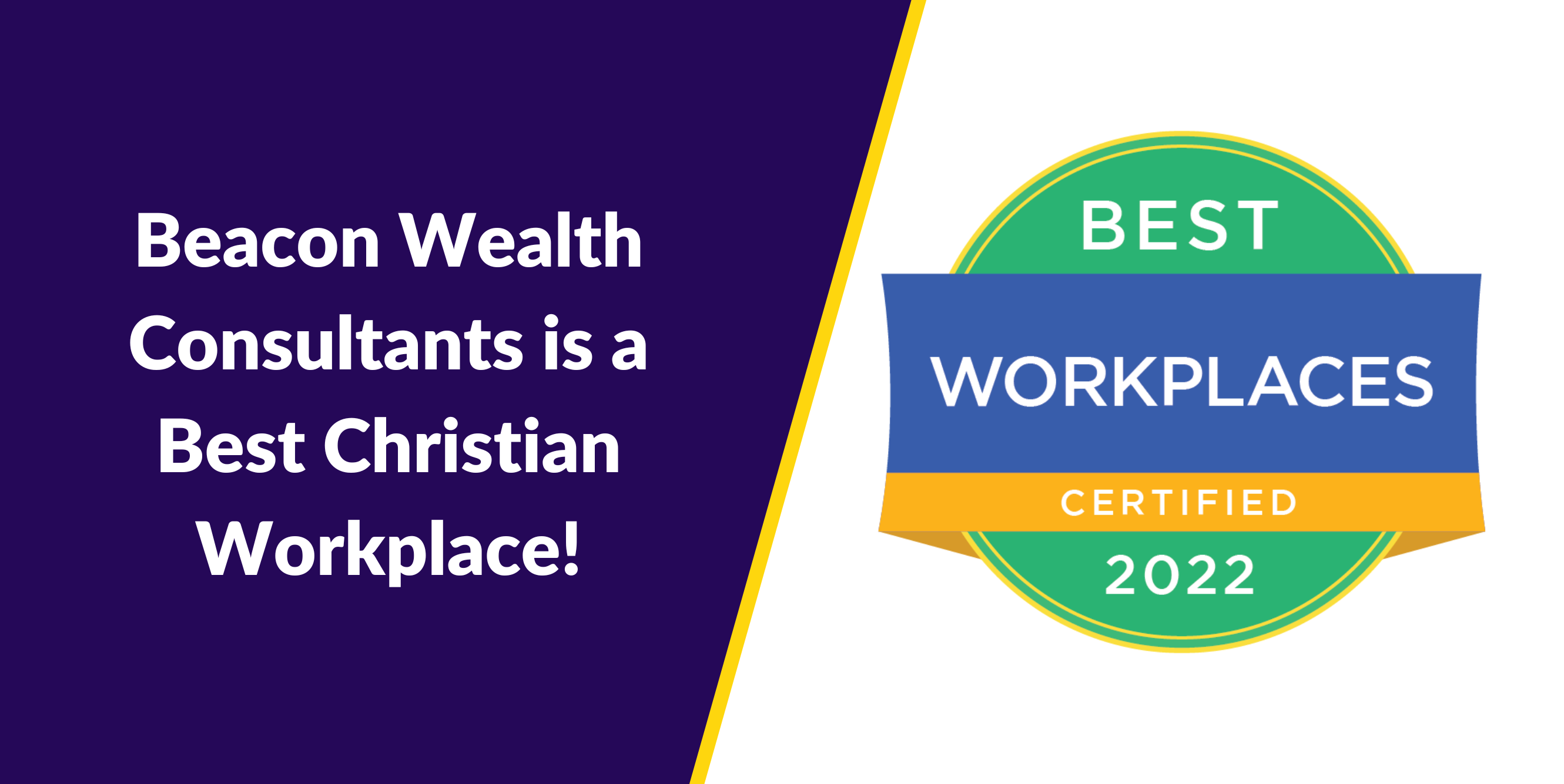 Beacon Wealth Consultants Named a Best Christian Workplace - post