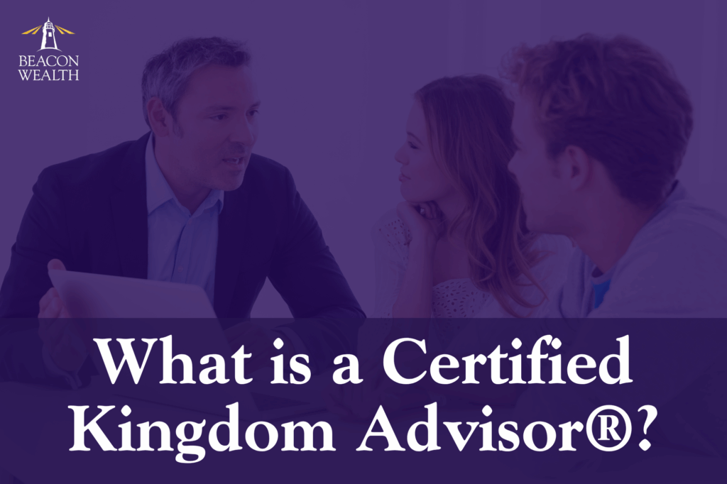 Certified Kingdom Advisor meeting with clients